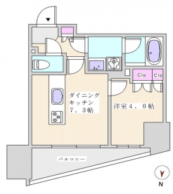 ネベル板橋の間取り図