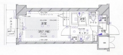 パレステュディオ渋谷ＥＡＳＴの間取り図