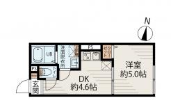 PRADO赤羽の間取り図