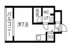 クラリッサ横浜ノワールの間取り図