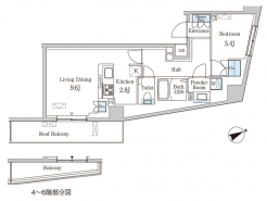 プリマリード南青山の間取り図