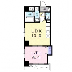 ヴィレ南千住の間取り図