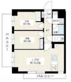 ラフィスタ尾久駅前の間取り図