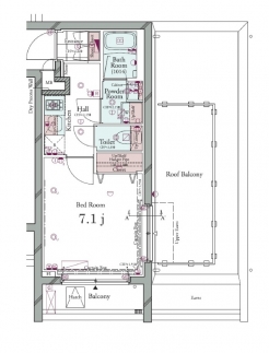 コンシェリア横濱元町 ＴＨＥ ＲＥＳＩＤＥＮＣＥの間取り図