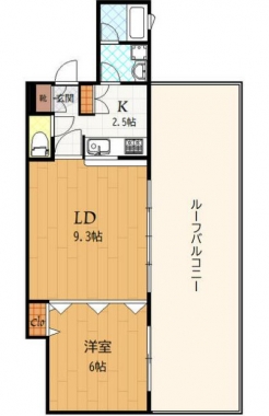 パレステュディオ中目黒の間取り図