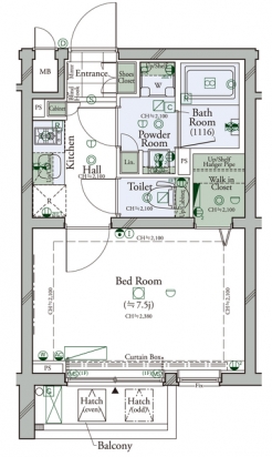 コンシェリア駒沢 ＴＨＥ ＲＥＳＩＤＥＮＣＥの間取り図