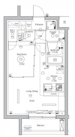 DIPS成増の間取り図