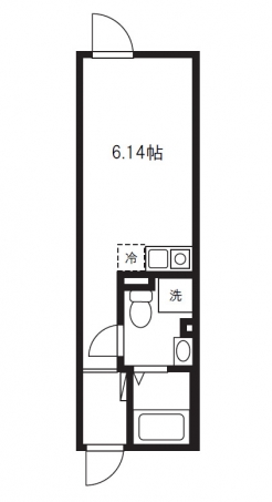 バズ西台Ⅲの間取り図