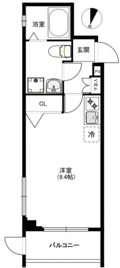 CREAL premier目黒の間取り図