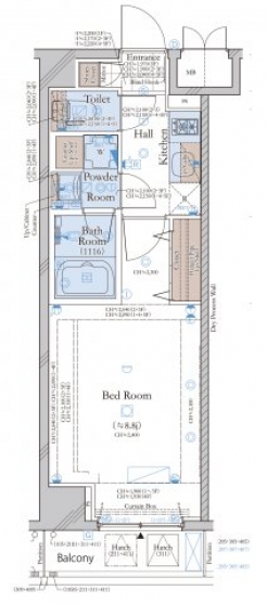 コンシェリア目黒 ＴＨＥ ＲＥＳＩＤＥＮＣＥの間取り図