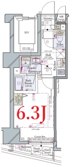 コンシェリア池袋 ＭＡＳＴＥＲ’Ｓ ＶＩＬＬＡの間取り図