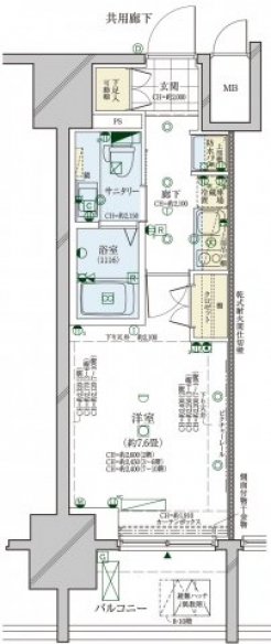 コンシェリア駒込ＡＮＮＥＸの間取り図