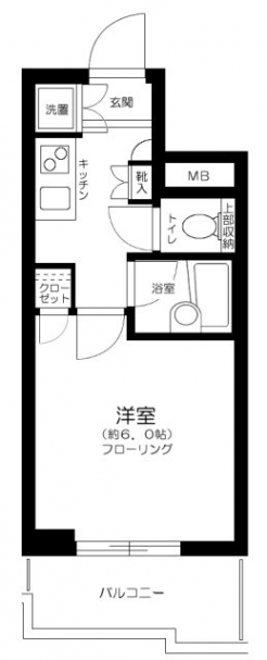 パレステュディオ立教通りの間取り図