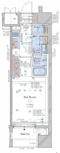 コンシェリア大塚 ＣＲＯＳＳＩＡの間取り図