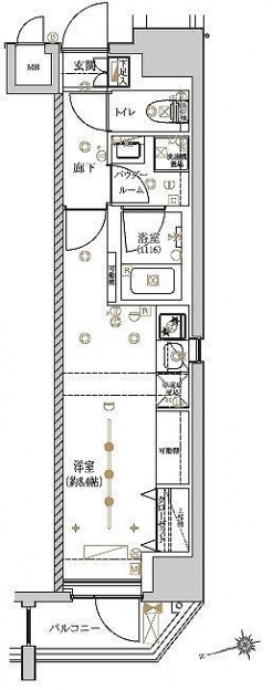 RELUXIA上野の間取り図