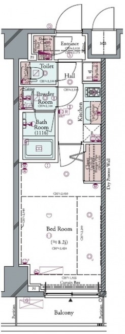 コンシェリア目白 ＴＨＥ ＧＲＡＮＤ ＲＥＳＩＤＥＮＣＥの間取り図