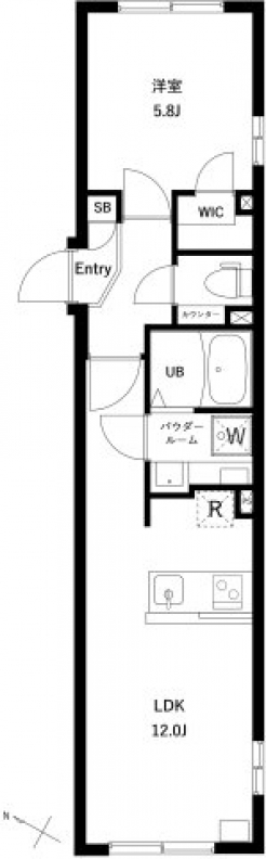 コンポジット千駄木ヒルトップの間取り図